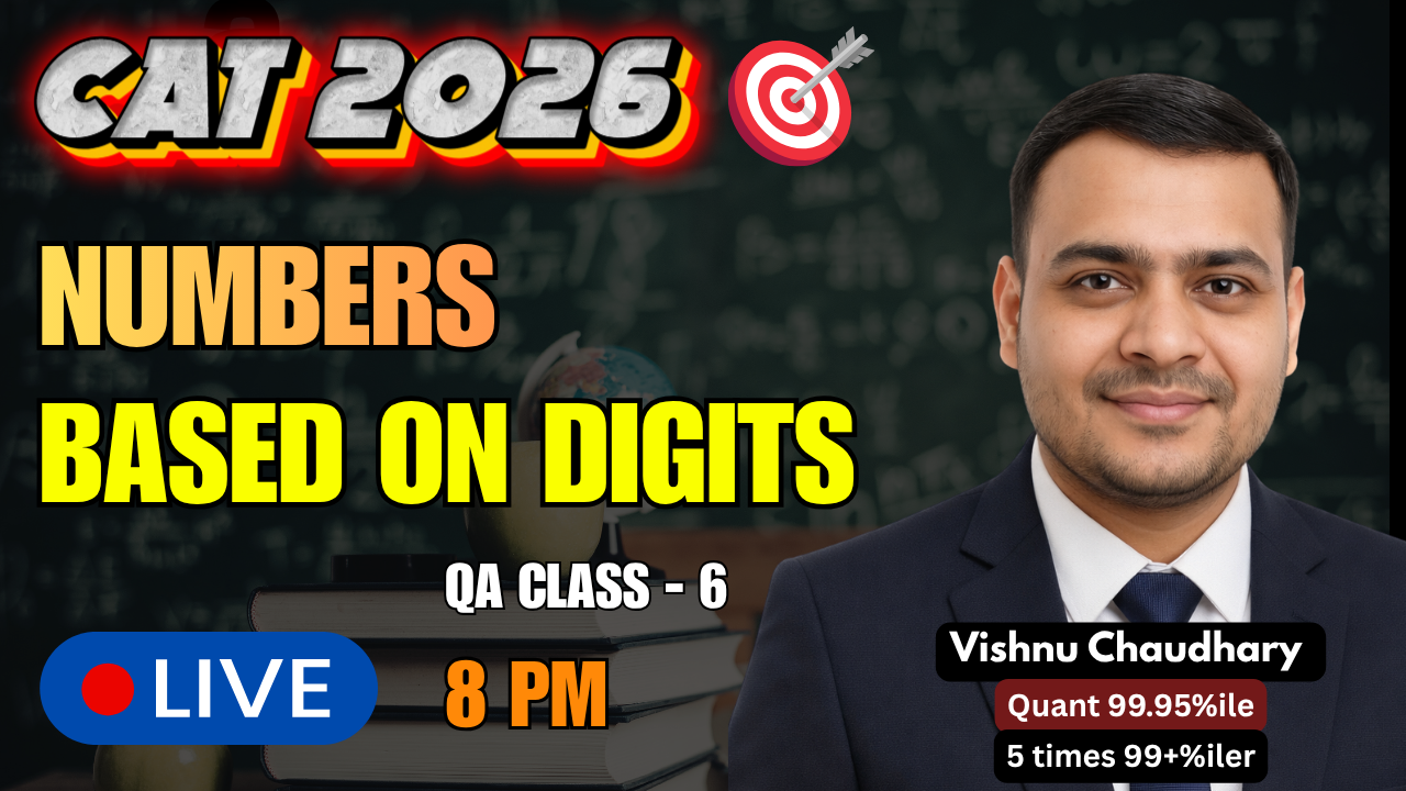 CAT 2026 | Numbers Based on Digits | Must-Know Concepts for QA